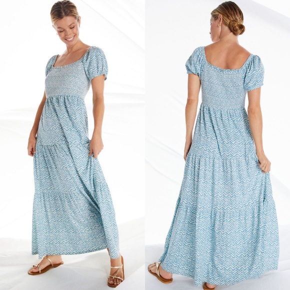 Anthropologie Dresses & Skirts - Anthropologie ‘Daily Practice’ Smoked Tiered Maxi Dress XL